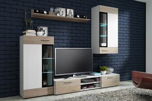 Top wohnwand tango anbauwand - wohnwand,