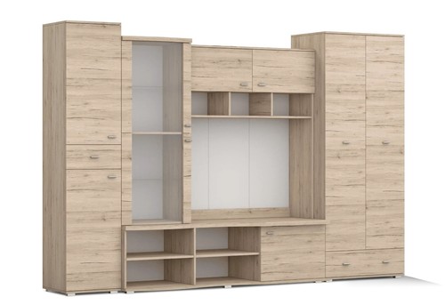 Wohnwand lowboard elegante - tv,