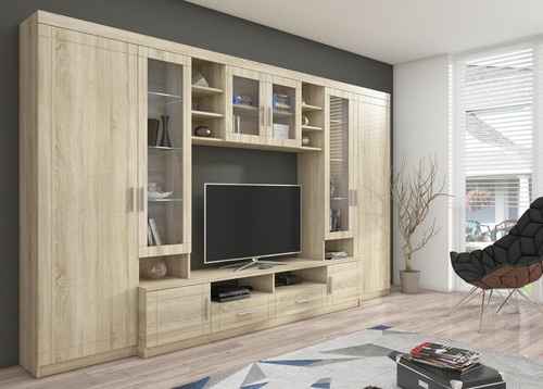 Top wohnwand paris anbauwand - wohnwand,