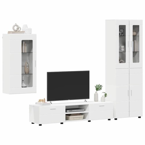 Wohnwand vitrinenschrank - wohnwand,