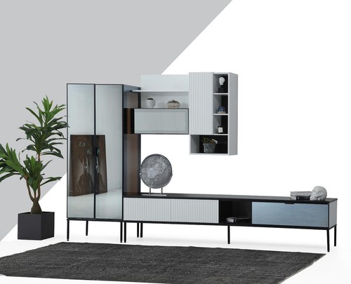 Wohnwand ständer rtv - wohnwand,