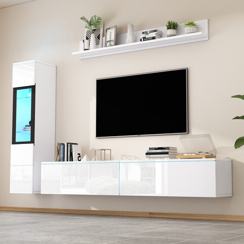 Led schrank set 3tlg - led, set,