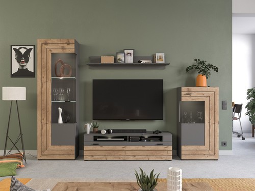 Wohnwand wohnzimmer set - wohnwand, wohnzimmer-set